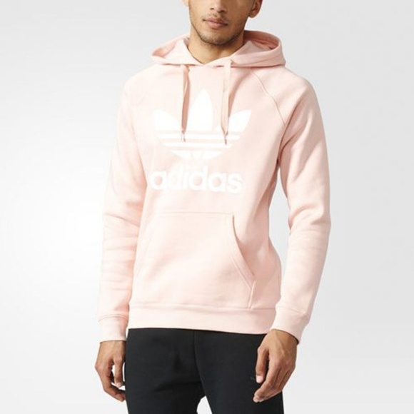adidas Sweaters | Adidas Hoodie Hoody Pink Exclusive Rare Size M | Poshmark